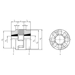Piasta GG 75, TL 2517 B2