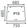 2200-5136410 Szyba Case IH CNH