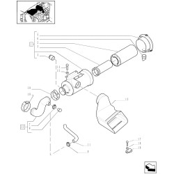 Pokrywa poz.5 New Holland 87301833
