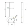 Łańcuch 14x50 35 listw (14x36x118) Tytan, 2244/05-00-21 Unia 5700037492780