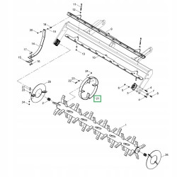 Horsch 00330141 Sprężyna ugniatacza 60x9 mm Horsch gopart 8716106710355