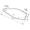 Skrzydło odkładni, lewe 612109