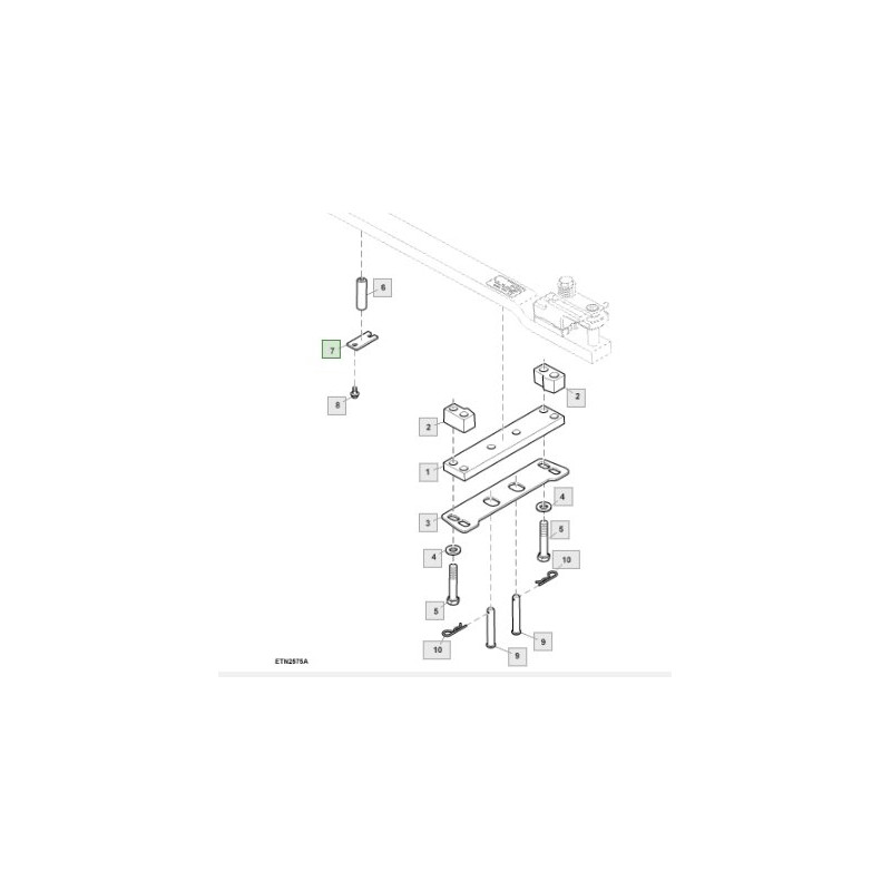 Element ustalający R185424