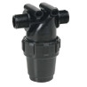 3222A0235 Filtr ciśnieniowy 1/2" 80 Mesh wkład Inox żółty L96 Wzmocniony Arag