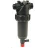 32621535 Filtr ciśnieniowy 1i1/4" 80 Mesh wkład Inox żółty L146 z zaworem Arag 528032621535