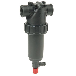 32821635 Filtr liniowy Arag 1i1/2" 80 Mesh wkład Inox żółty zawór