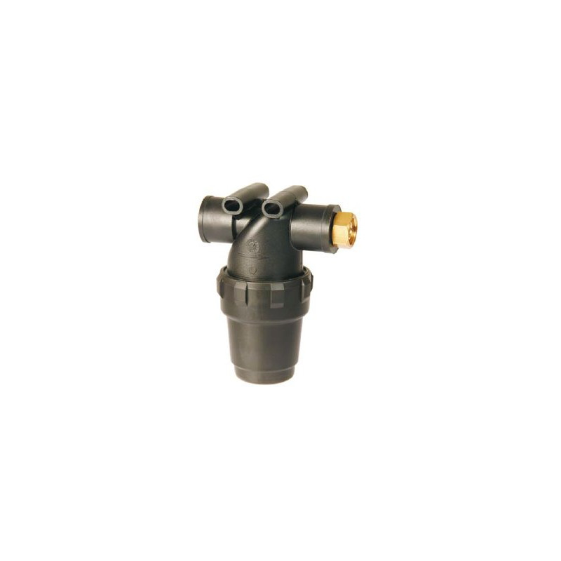 3243A022 Filtr liniowy Arag 1/2"-1/2" 32 Mesh wkład Inox czerwony luźna nakrętka