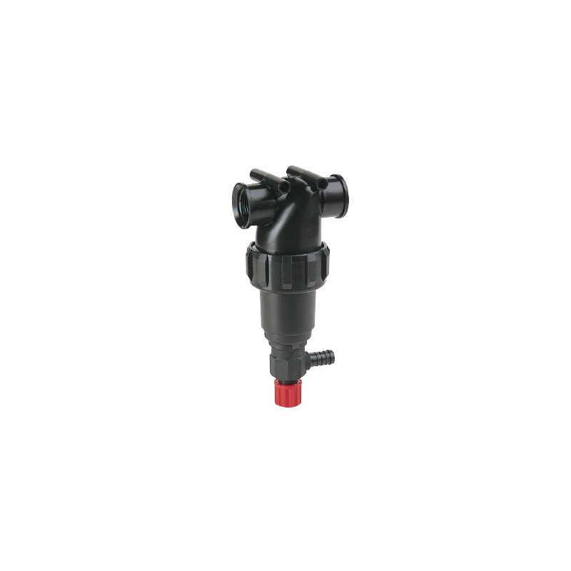 32441435 Filtr liniowy Arag 1" 80 Mesh wkład Inox żółty zawór