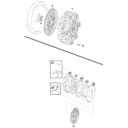 Tarcza sprzęgła, Case-Steyr 130100160708
