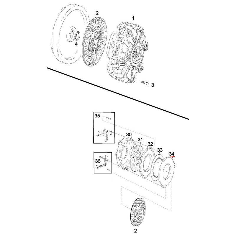 Tarcza sprzęgła, Case-Steyr 130100160708