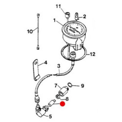 Zabierak napędu obrotomierza, Case - IH 3056986R1 Case IH 8719607042918