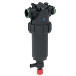 Filtr Liniowy T5 Inox 80mesh Wkład żółty Zawór