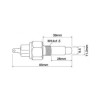 Renault 7700655613 Czujnik temperatury silnika Ergis 2000001646359