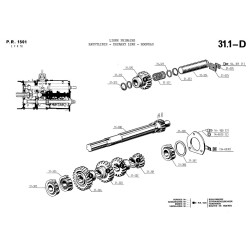 Renault 7700567984 Wałek Ergis 2000001653906