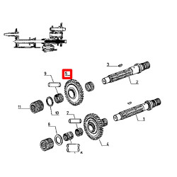 Kolo zebate Z43 7700018203