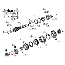Renault 7700678622 Tuleja Ergis 2000001653920