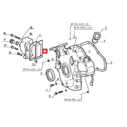 Uszcz. Korpusu pompy 0,26mm 7701028028