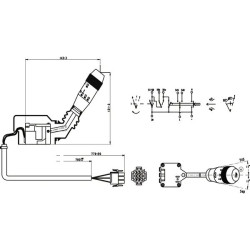 Przełącznik wielofunkcyjny 001109184 Deutz Fahr Pneutron 8716106754502