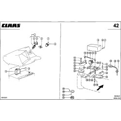 Claas 0000505262 Potencjometr autopilota oś tylna
