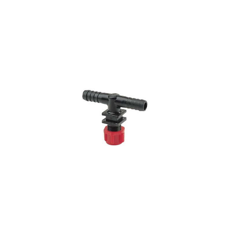 Korpus rozpylacza Arag 413522 pojedynczy na wąż 13mm X2 , do nakrętki 3/8"BSP