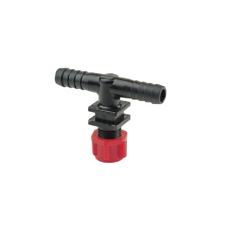 Korpus rozpylacza Arag 413522 pojedynczy na wąż 13mm X2 , do nakrętki 3/8"BSP