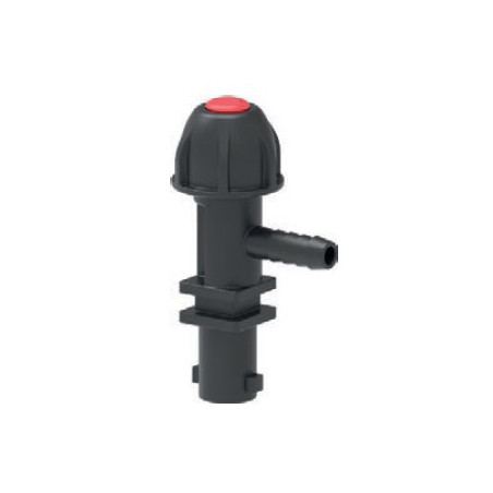 Korpus rozpylacza Arag 413412 pojedynczy krańcowy na wąż 13mm , do nakrętki bagnetowej