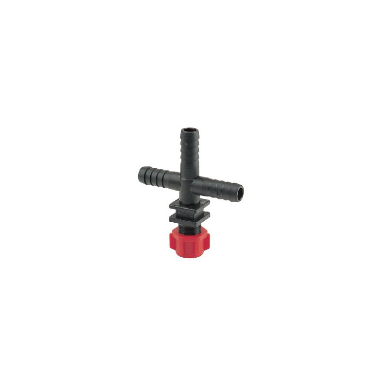 Korpus rozpylacza Arag 413532 pojedynczy na wąż 13mm X3 , do nakrętki 3/8"BSP