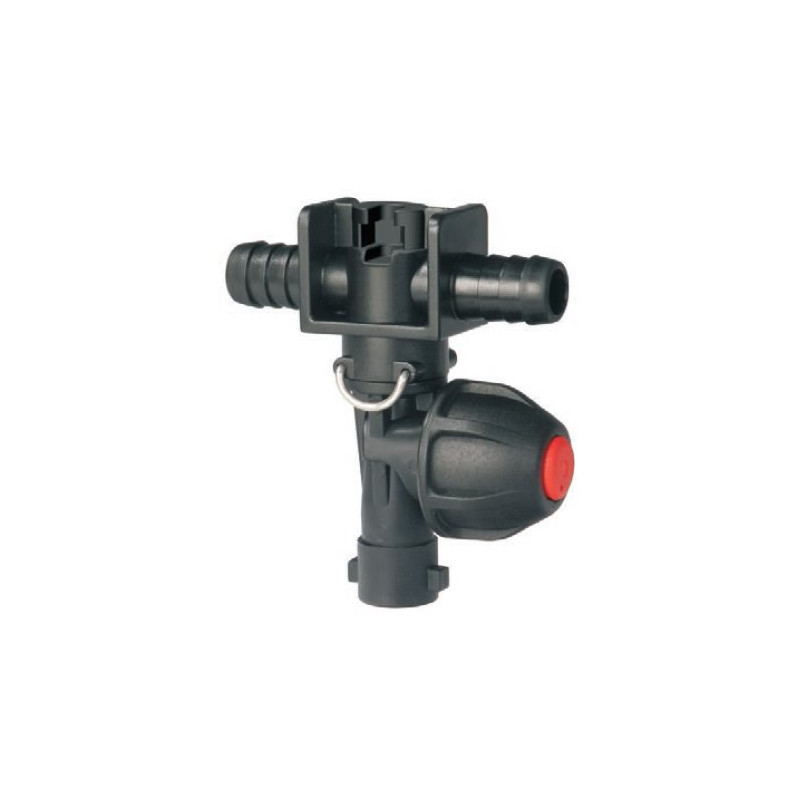 Korpus rozpylacza Arag 413624 pojedynczy na wąż 15mm X2 , do nakrętki bagnetowej