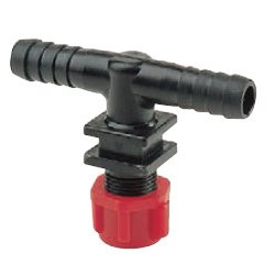Korpus rozpylacza Arag 413523 pojedynczy na wąż 19mm X2 , do nakrętki 3/8"BSP