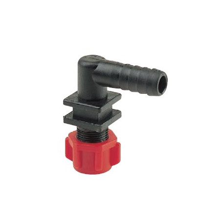 Korpus rozpylacza Arag 413513 pojedynczy krańcowy na wąż 19mm , do nakrętki 3/8"BSP