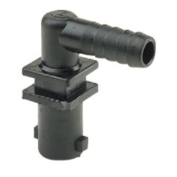 Korpus rozpylacza Arag 413113 pojedynczy krańcowy na wąż 19mm , do nakrętki bagnetowej
