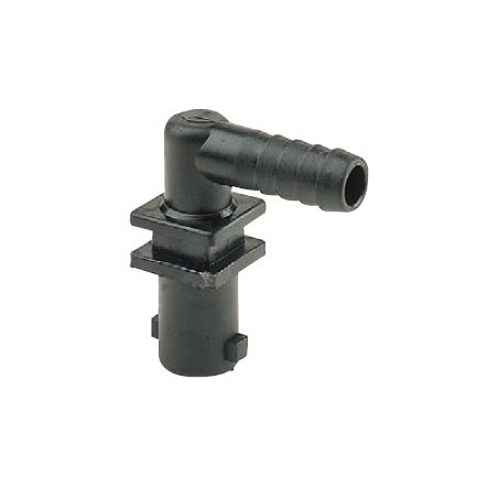 Korpus rozpylacza Arag 413113 pojedynczy krańcowy na wąż 19mm , do nakrętki bagnetowej