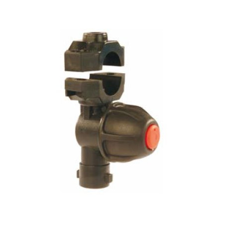 Korpus rozpylacza Arag 402265 pojedynczy do rury 25 z przyłączem 10mm, do nakrętki bagnetowej