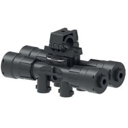 Korpus rozpylacza Arag 4063F941 SeleJet 4-krotny do rury 21mm (1/2") z przyłączem 10mm sterowane pneumatycznie