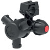 Korpus rozpylacza Arag 40642W7 Compact Jet 3-krotny do rury 21mm (1/2") z przyłączem 10mm