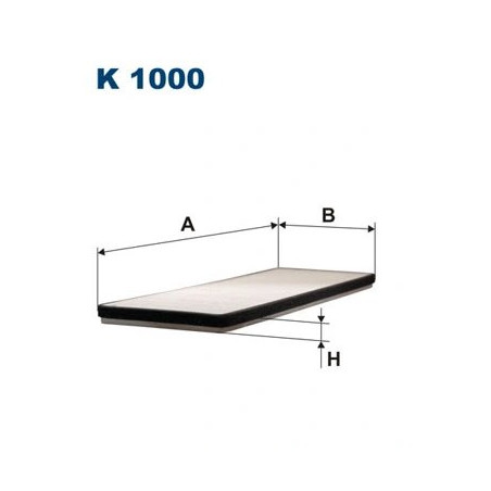 Filtr kabinowy K1000