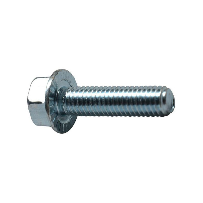 Śruba M10x30 kl.8.8, półgwint, ocynk z kołnierzem DIN 6921 Kramp 8719607100748