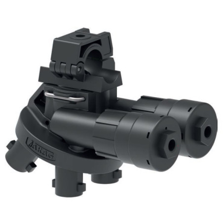 Korpus rozpylacza Arag 4015F74A0 SeleJet 4-krotny do rury 22 z przyłączem 10mm sterowane pneumatycznie