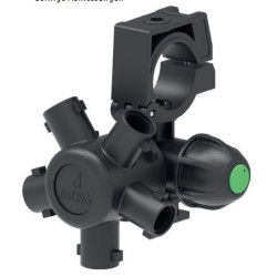 Korpus rozpylacza Arag 40649J7V Compact Jet Hi Flow 5-krotny do rury 33,3mm (1") z przyłączem 10mm