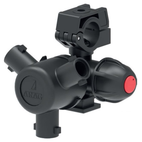 Korpus rozpylacza Arag 40642K7 Compact Jet 3-krotny do rury 33,3mm (1") z przyłączem 10mm