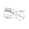 Lampa sygnalizacyjna KL Junior 2RL008965001 Hella 4082300170214