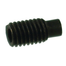 Wkręt dociskowy DIN915 M6x10 mm stalowy 45H