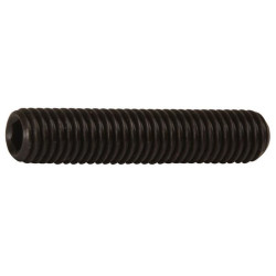 Wkręt dociskowy din916 M10x45 czarny Kramp 8719607099318