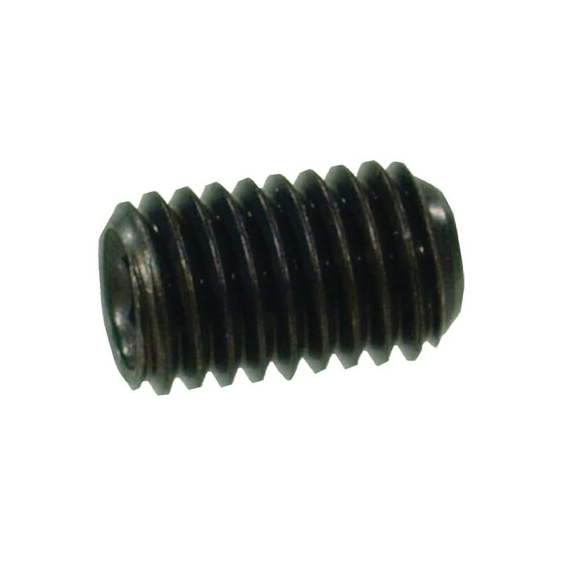 Wkręt dociskowy din916 M4x6 czarny Kramp 8716106826469