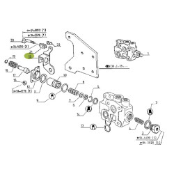 7700023673 Renault / Claas Wspornik