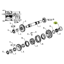 7700024490 Renault / Claas Tulejka