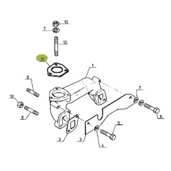 6005022977 Renault / Claas Uszczelka