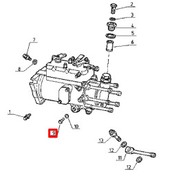 Śruba 0855240600