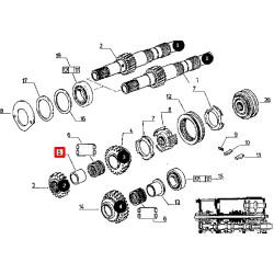 7700699491 Renault / Claas Tulejka