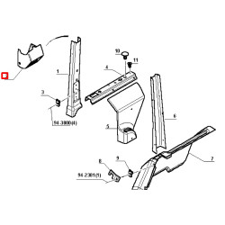 7700054557 Renault / Claas Obudowa